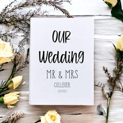 Personalised Wedding Photo Album With Sleeves 100 x 6x4 Capacity