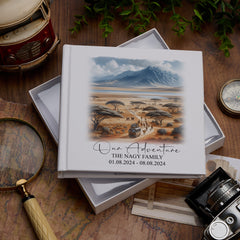 Personalised Africa Holiday Memory Adventure Photo Albums