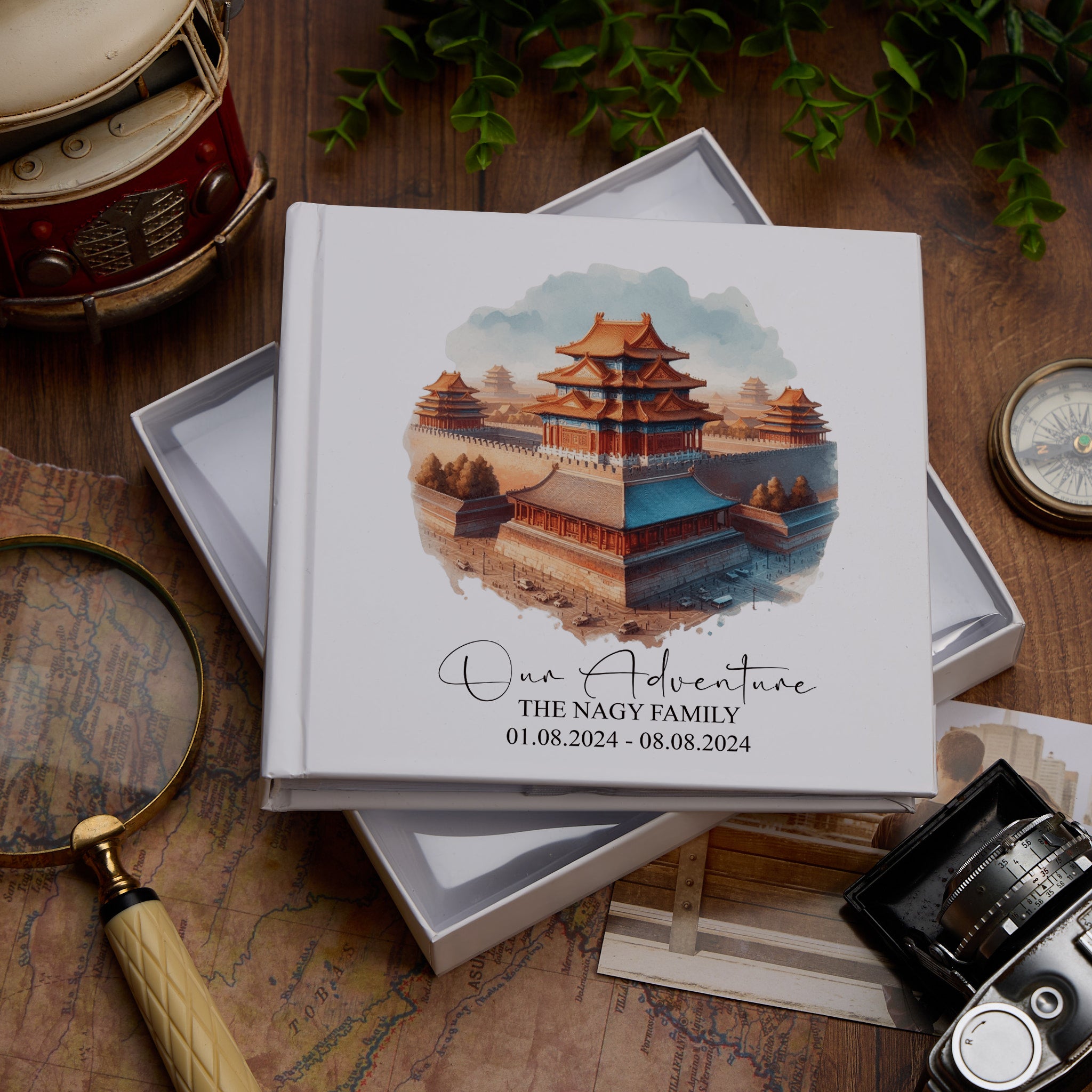 Personalised China Holiday Memory Adventure Photo Albums