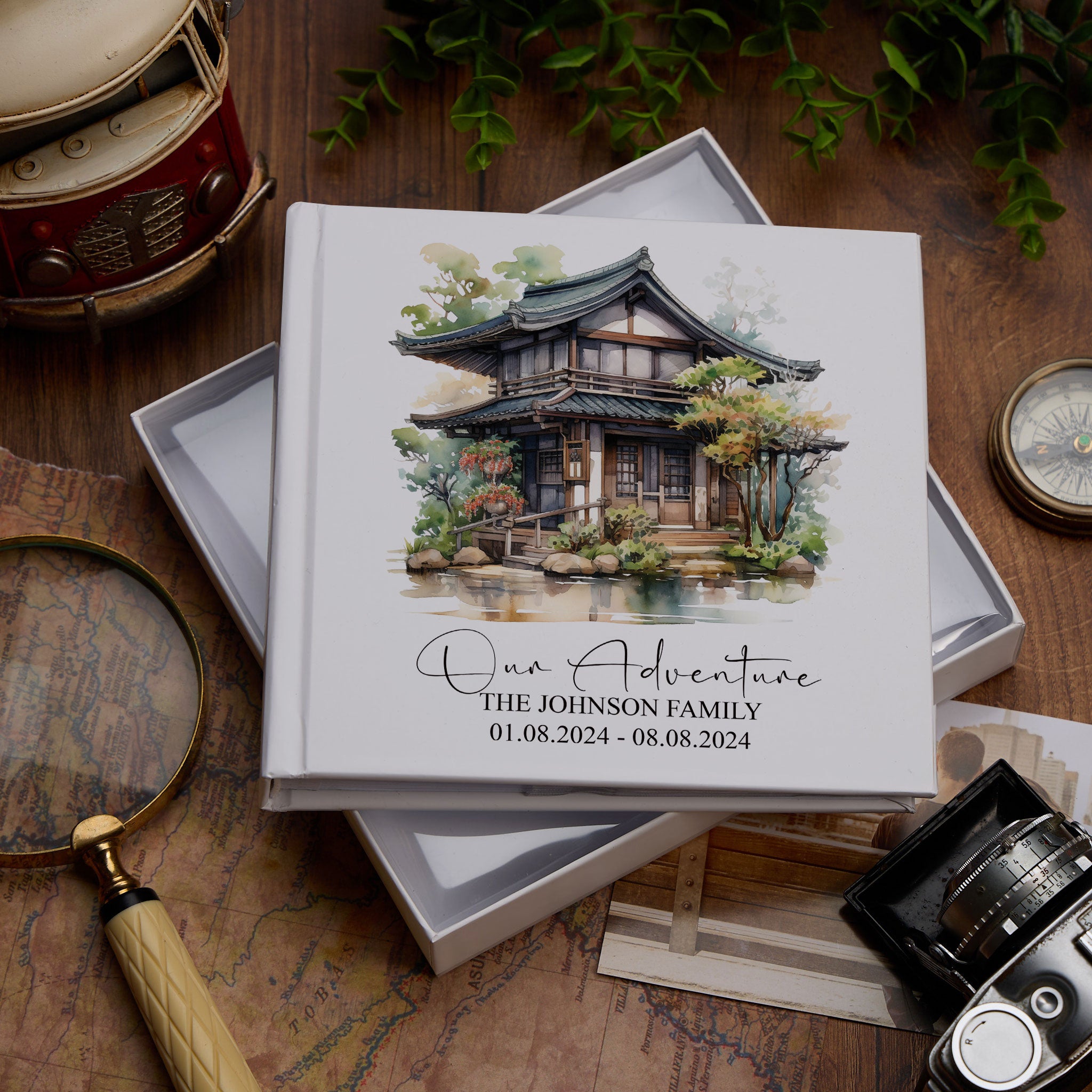 Personalised Japan Holiday Memory Adventure Photo Albums