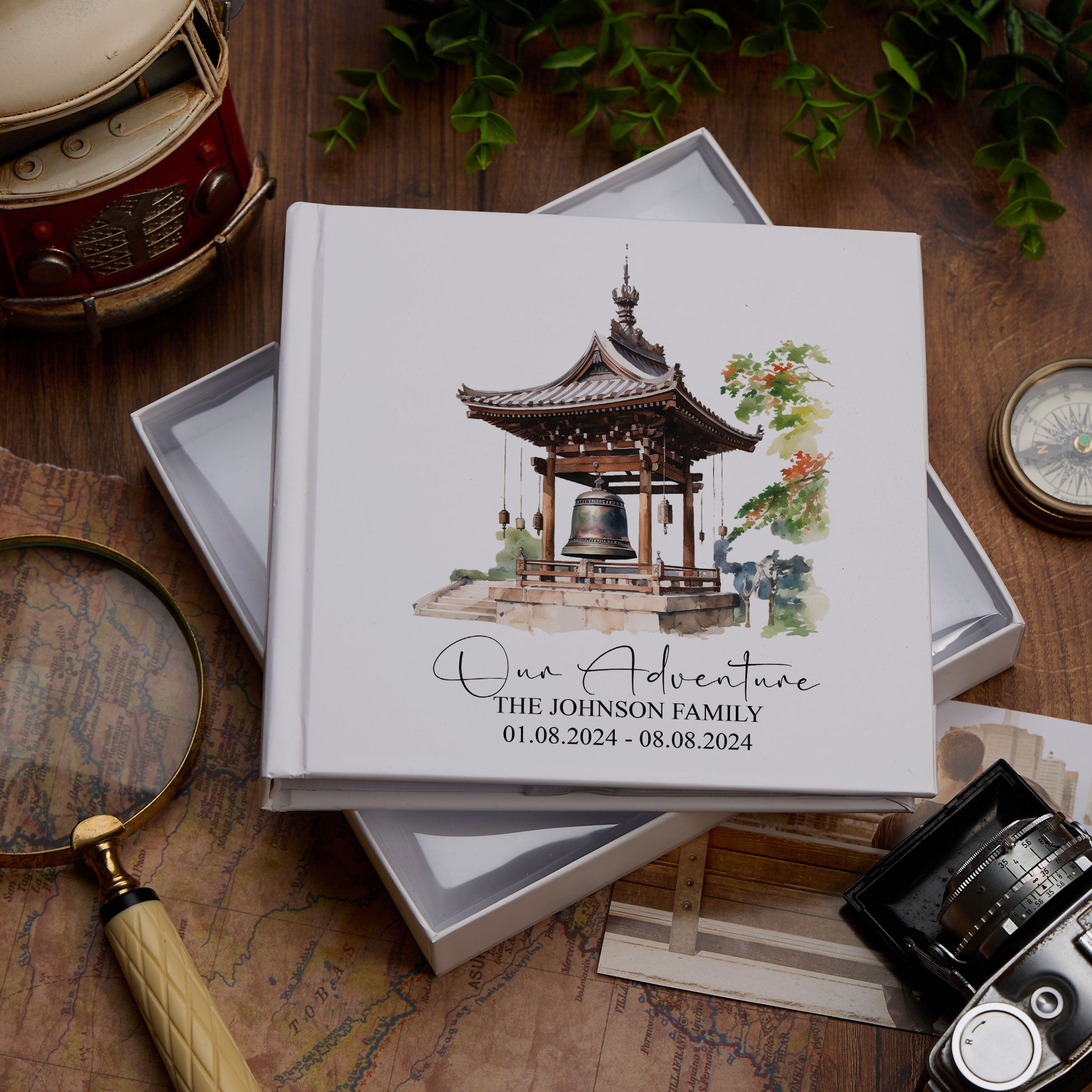 Personalised Japan Holiday Memory Adventure Photo Albums