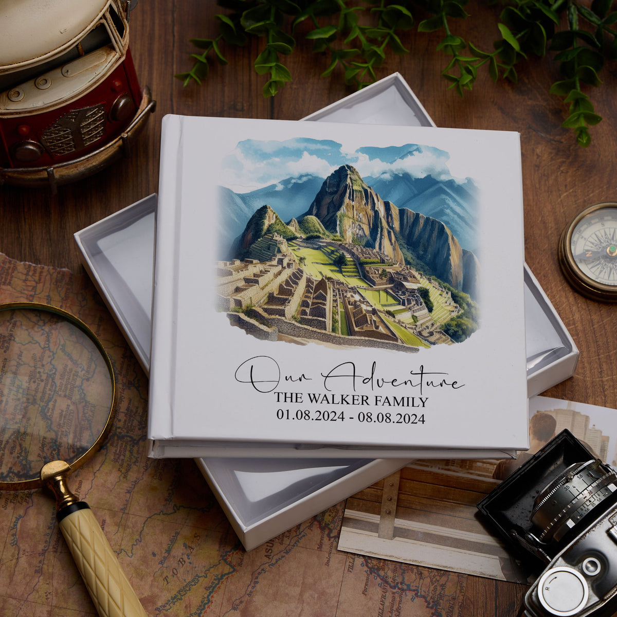 Personalised Peru Holiday Memory Adventure Photo Albums