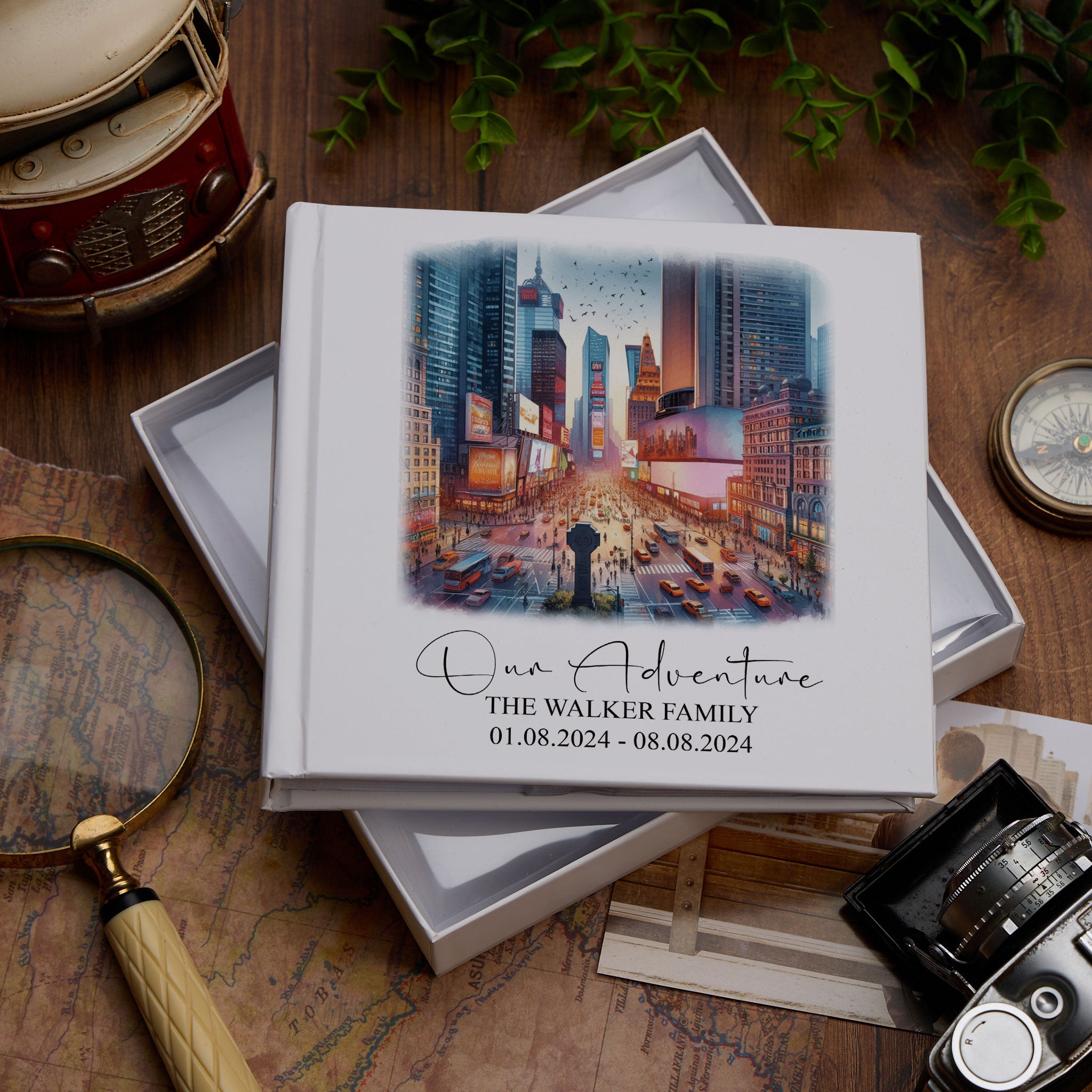 Personalised New York Holiday Memory Adventure Photo Albums