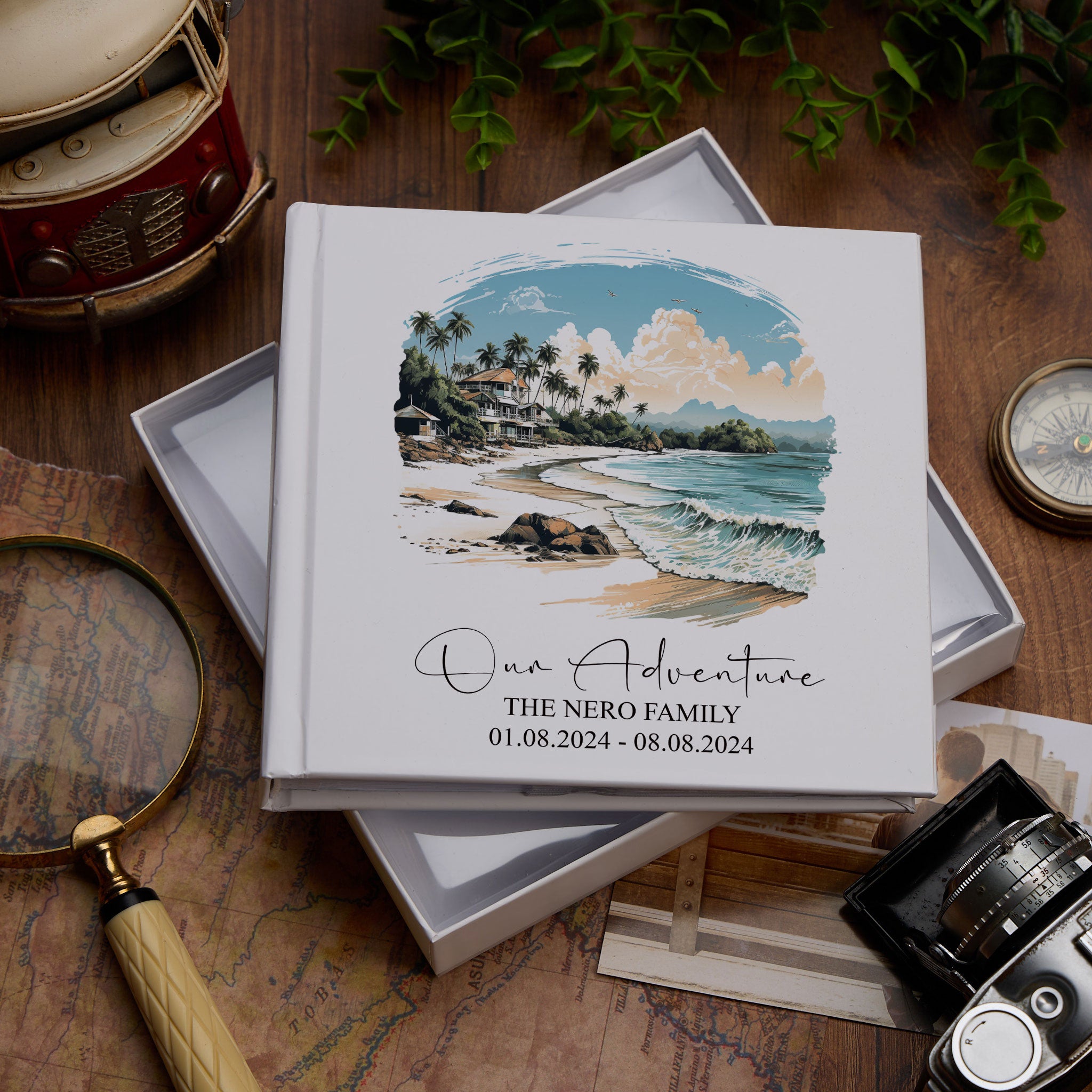 Personalised Philippines Holiday Memory Adventure Photo Albums