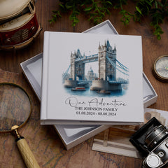 Personalised England London Holiday Memory Adventure Photo Albums