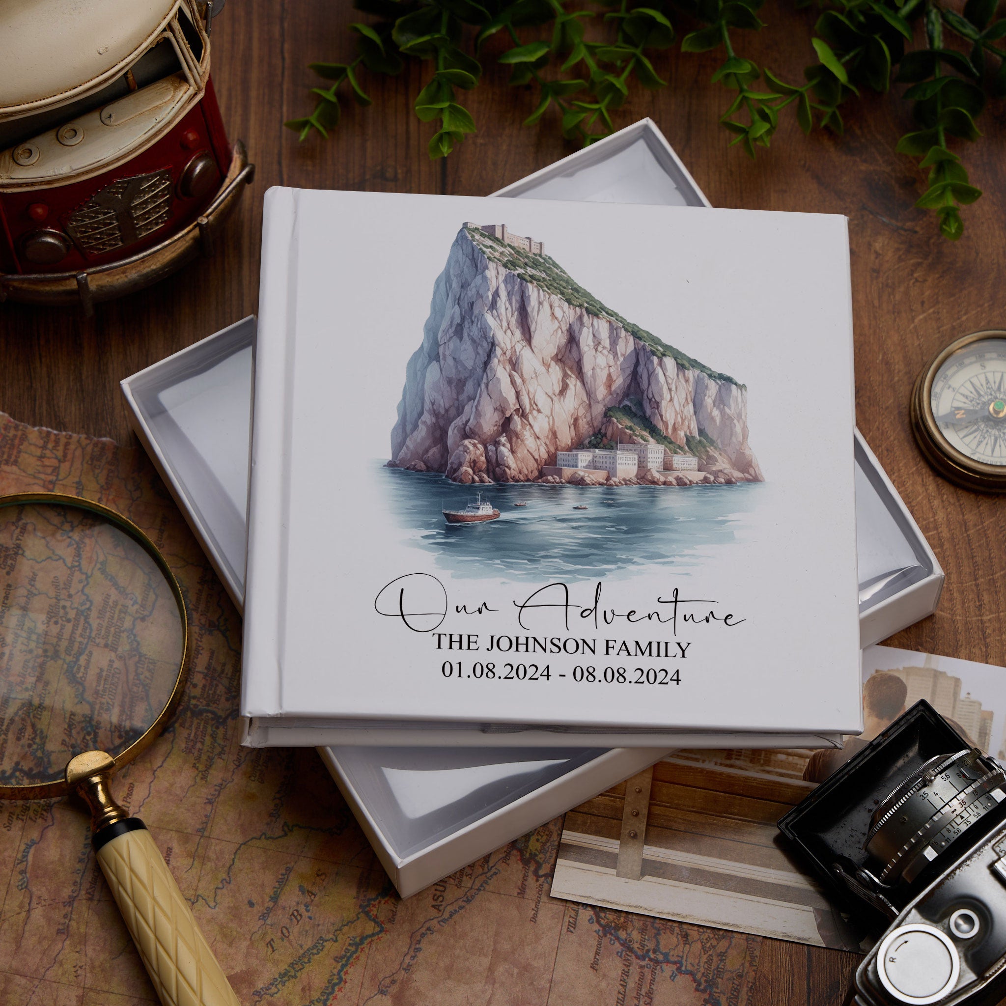 Personalised England London Holiday Memory Adventure Photo Albums