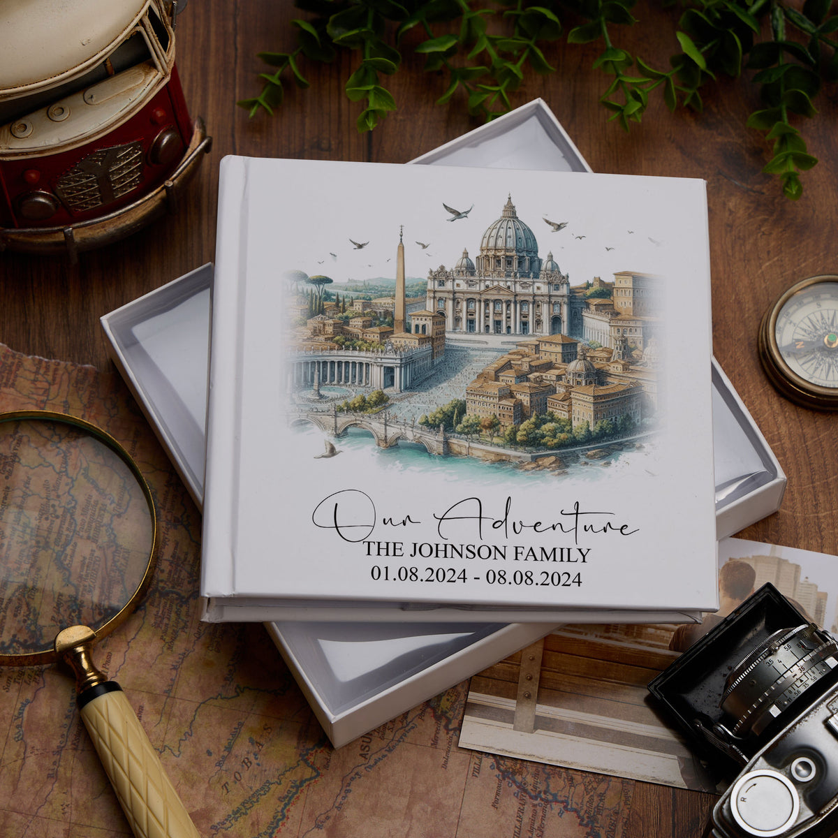 Personalised Vatican City Holiday Memory Adventure Photo Albums