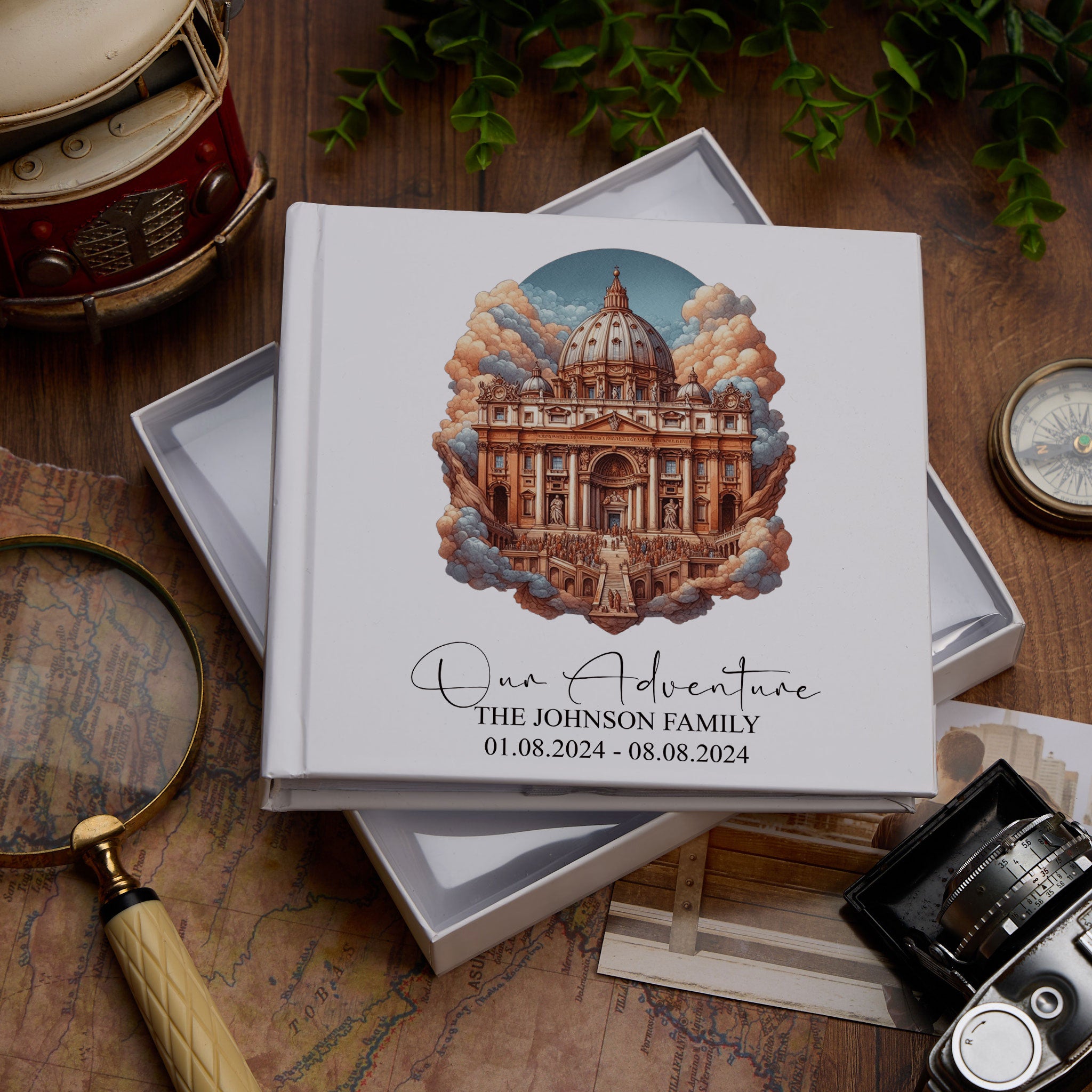 Personalised Vatican City Holiday Memory Adventure Photo Albums