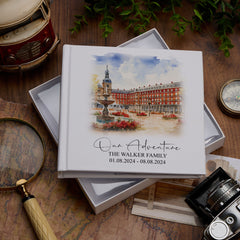 Personalised Madrid Holiday Memory Adventure Photo Albums