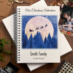 Personalised Lapland Holiday Memory Scrapbook Journal Photo Albums