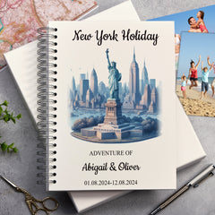 Personalised New York Holiday Memory Scrapbook Journal Photo Albums