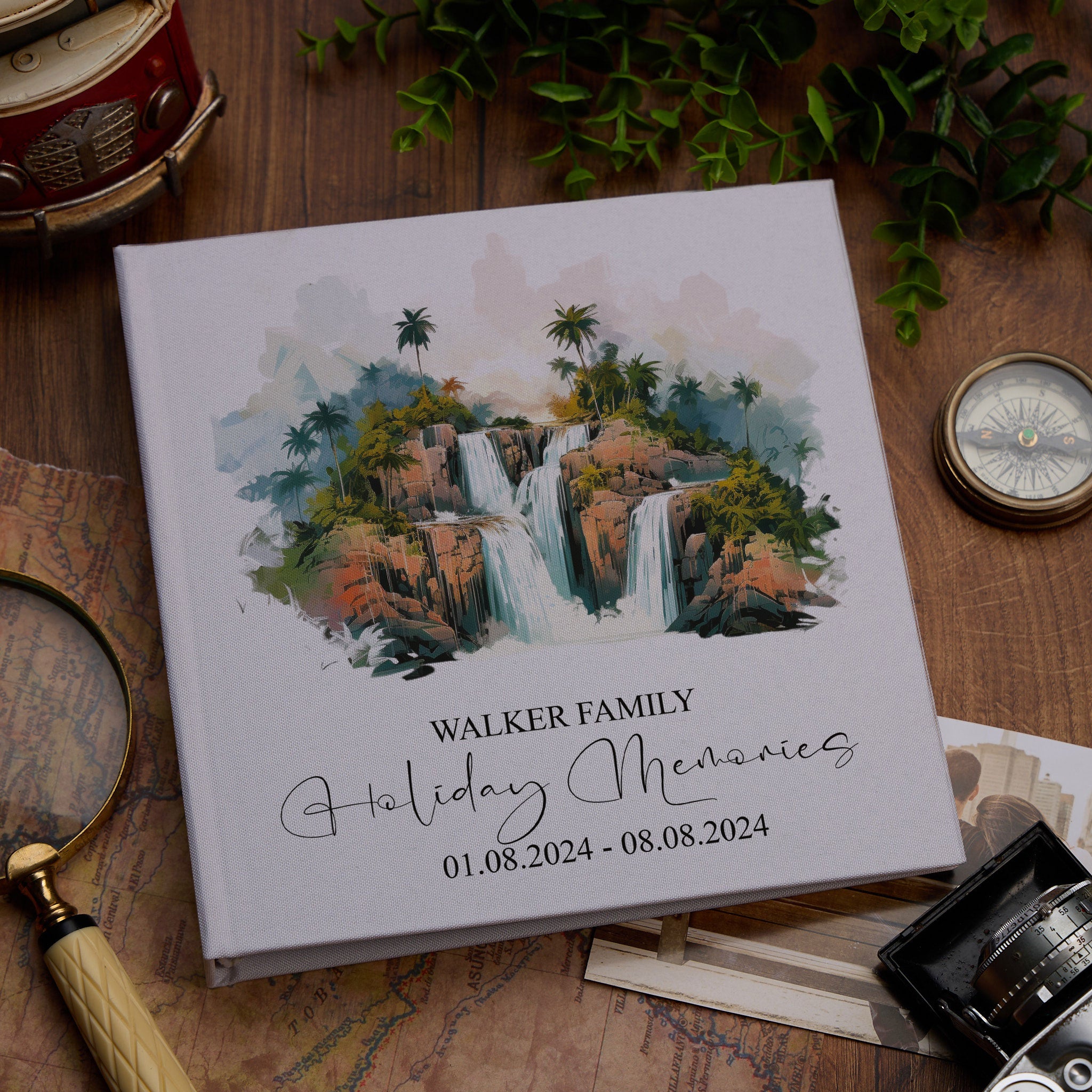 Personalised Philippines Holiday Memory Adventure Book Bound Albums