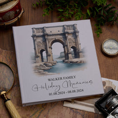 Personalised Rome Holiday Memory Adventure Book Bound Albums