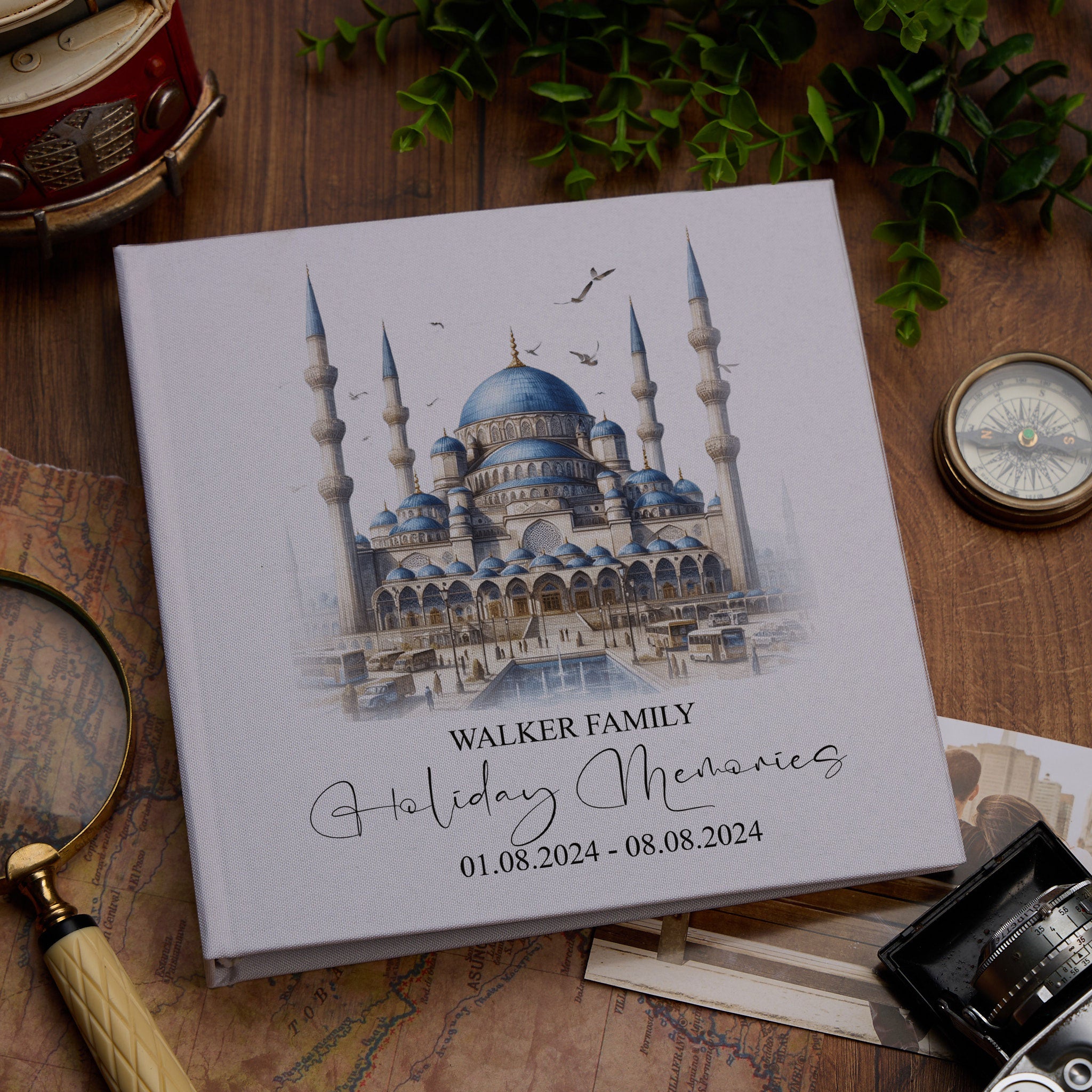 Personalised Turkey Holiday Memory Adventure Book Bound Albums