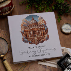 Personalised Vatican City Holiday Memory Adventure Book Bound Albums