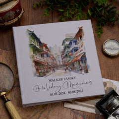 Personalised Singapore Holiday Memory Adventure Book Bound Albums