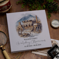 Personalised Italy Holiday Memory Adventure Book Bound Albums