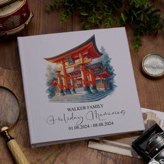 Personalised Japan Holiday Memory Adventure Book Bound Albums