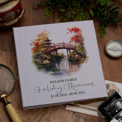 Personalised Japan Holiday Memory Adventure Book Bound Albums