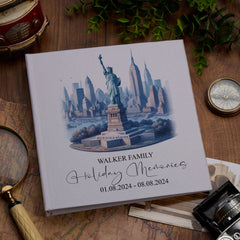 Personalised New York Holiday Memory Adventure Book Bound Albums