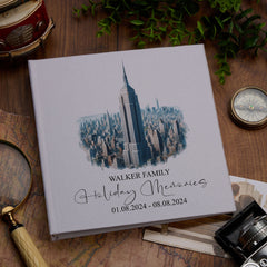 Personalised New York Holiday Memory Adventure Book Bound Albums