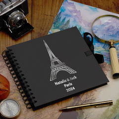 Personalised Paris or France Scrapbook Photo Album Memory Keepsake Gift