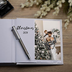 Personalised Mr & Mrs First Christmas Memories Photo Album