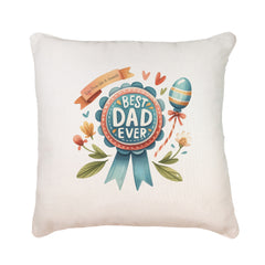 Personalised Best Dad Ever Filled Cushion Pillow Gift