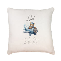 Personalised Dad You're Plane Awesome Filled Cushion Pillow Gift