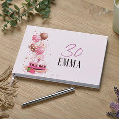 Personalised 30th Birthday Gifts For Her Guest Book