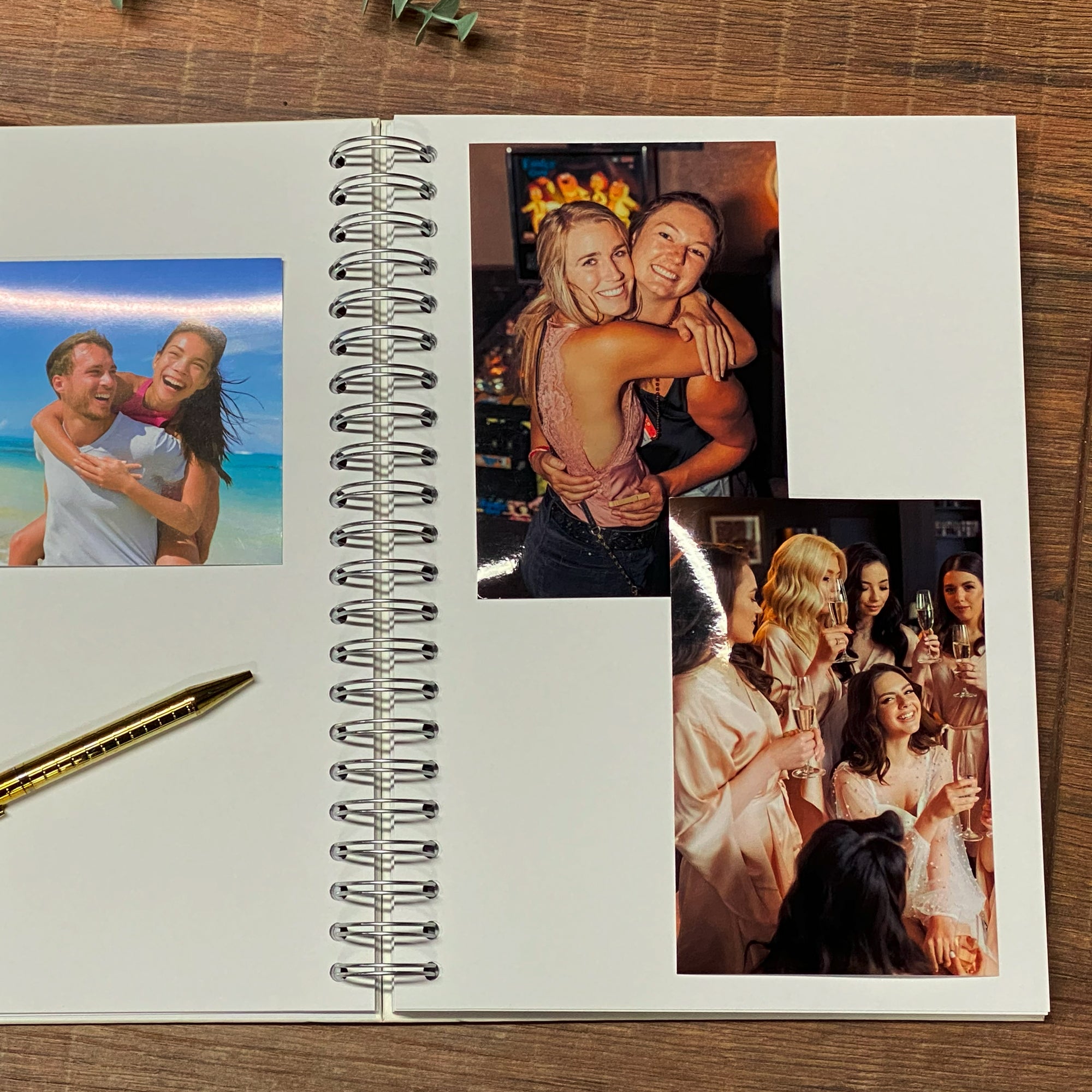 Large Wedding Memories Photo Album Scrapbook Or Guest Book Boxed With Couple