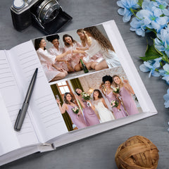 Personalised Large Book Bound Team Bride Hen Night Do Photo Album