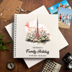 Personalised Tokyo Holiday Memory Scrapbook Journal Photo Albums