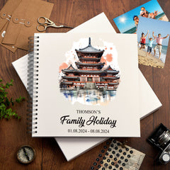 Personalised Tokyo Holiday Memory Scrapbook Journal Photo Albums