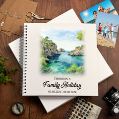 Personalised Majorca/Mallorca Holiday Memory Scrapbook Journal Photo Albums