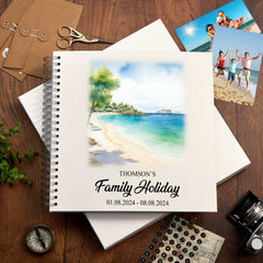 Personalised Majorca/Mallorca Holiday Memory Scrapbook Journal Photo Albums