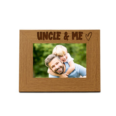 Oak Picture Photo Frame Uncle Heart Gift Landscape