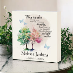 Personalised Graveside Remembrance Plaque Ornament Those We Love