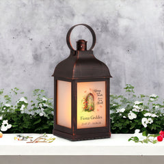 Personalised In Loving Memory In My Thoughts Lantern Light Gift