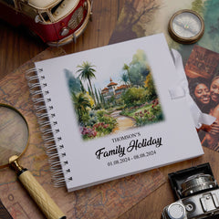 Personalised Malaga Holiday Memory Scrapbook Journal Photo Albums