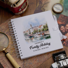 Personalised Malaga Holiday Memory Scrapbook Journal Photo Albums