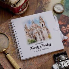 Personalised Malaga Holiday Memory Scrapbook Journal Photo Albums