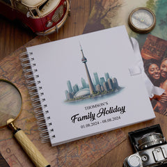 Personalised Canada Holiday Memory Scrapbook Journal Photo Albums