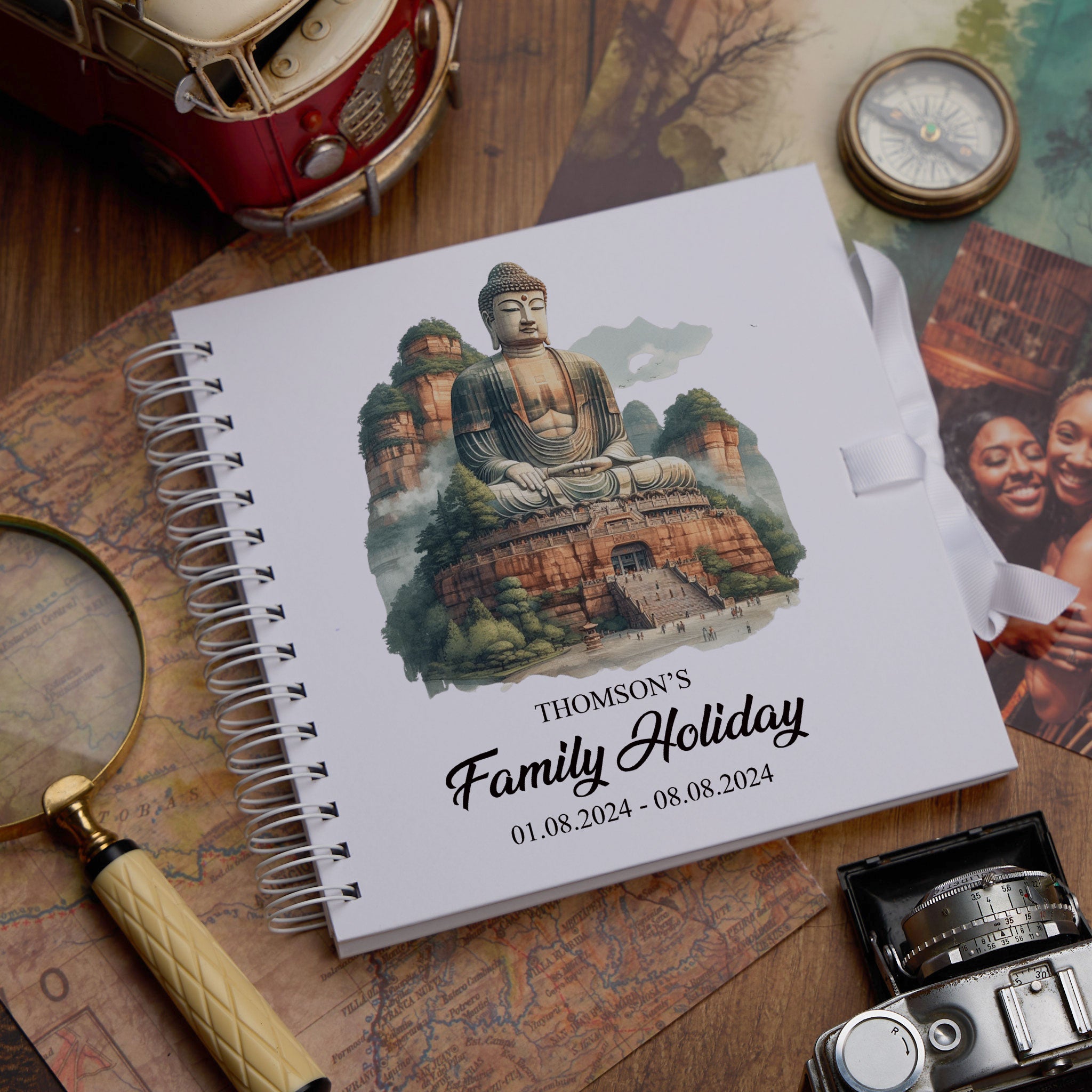 Personalised China Holiday Memory Scrapbook Journal Photo Albums