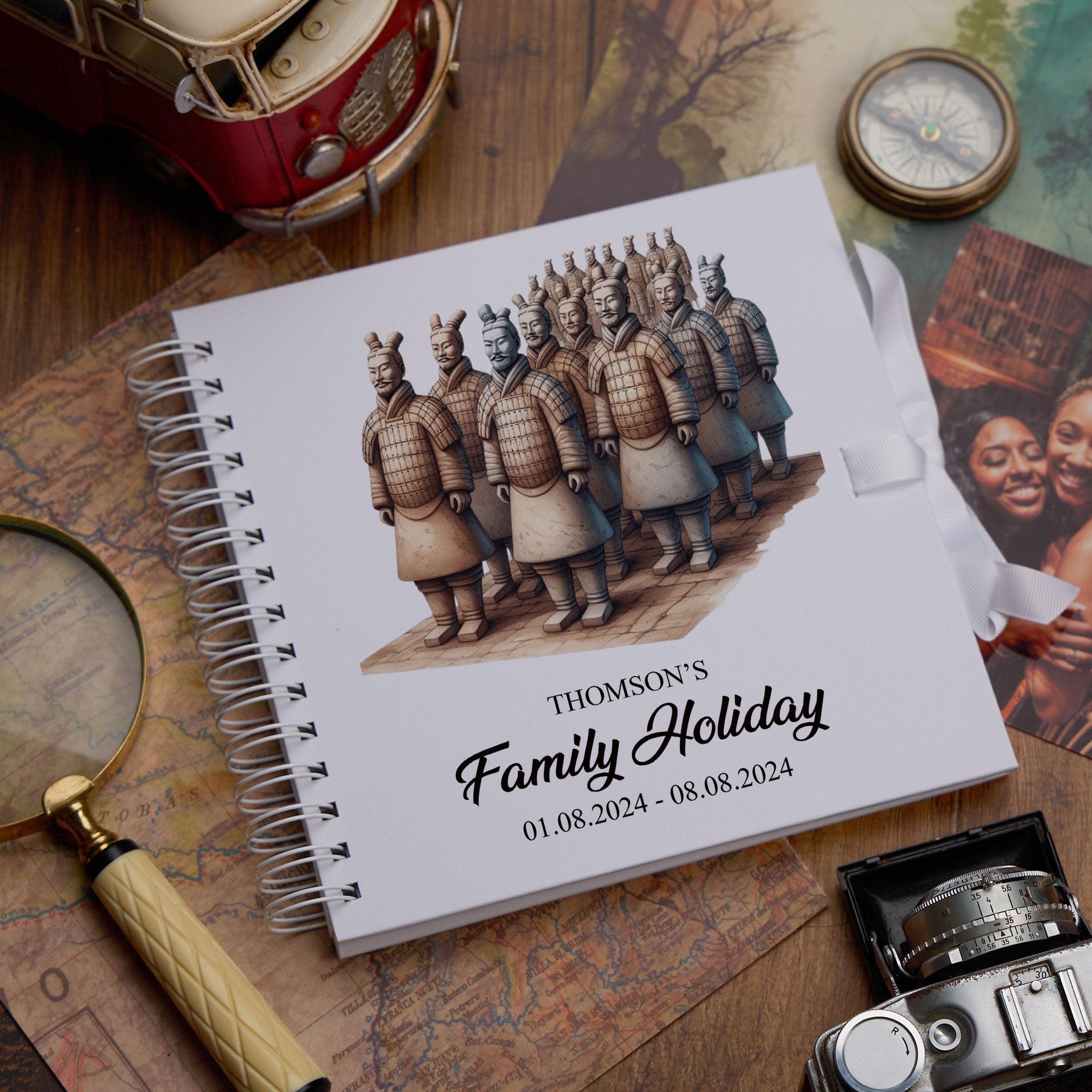 Personalised China Holiday Memory Scrapbook Journal Photo Albums