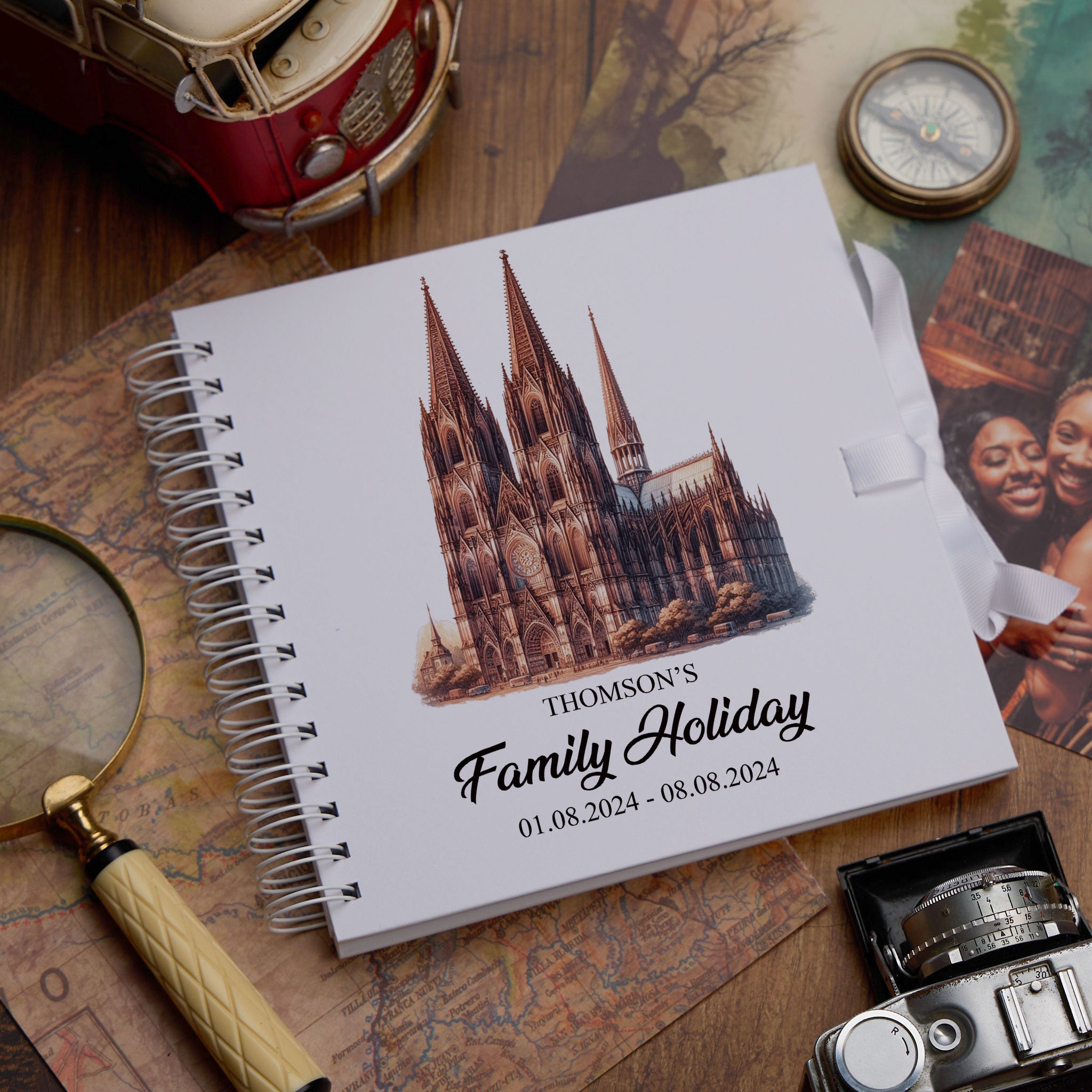 Personalised Germany Holiday Memory Scrapbook Journal Photo Albums