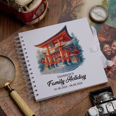 Personalised Japan Holiday Memory Scrapbook Journal Photo Albums