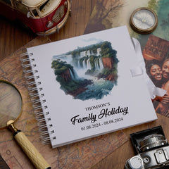 Personalised Brazil Holiday Memory Scrapbook Journal Photo Albums