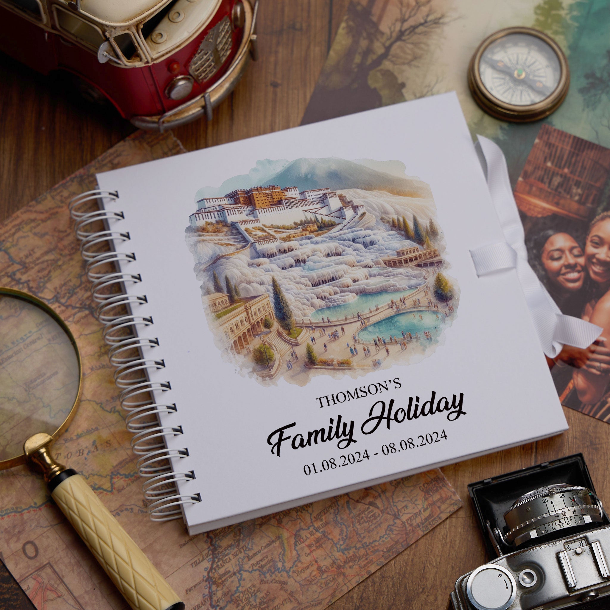 Personalised Turkey Holiday Memory Scrapbook Journal Photo Albums