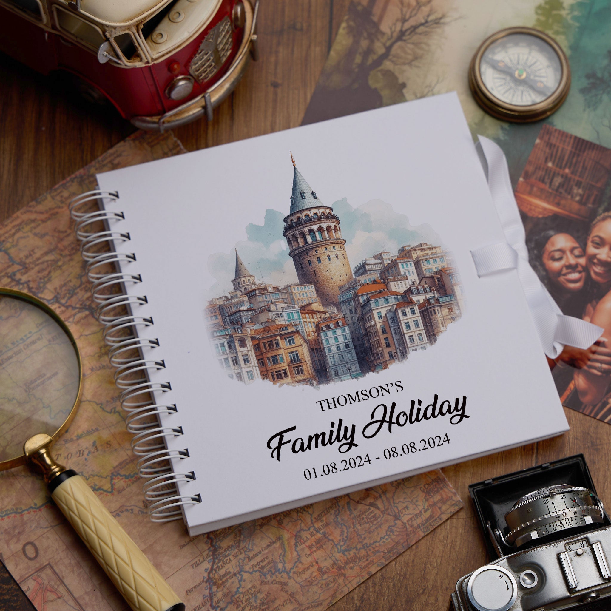 Personalised Turkey Holiday Memory Scrapbook Journal Photo Albums